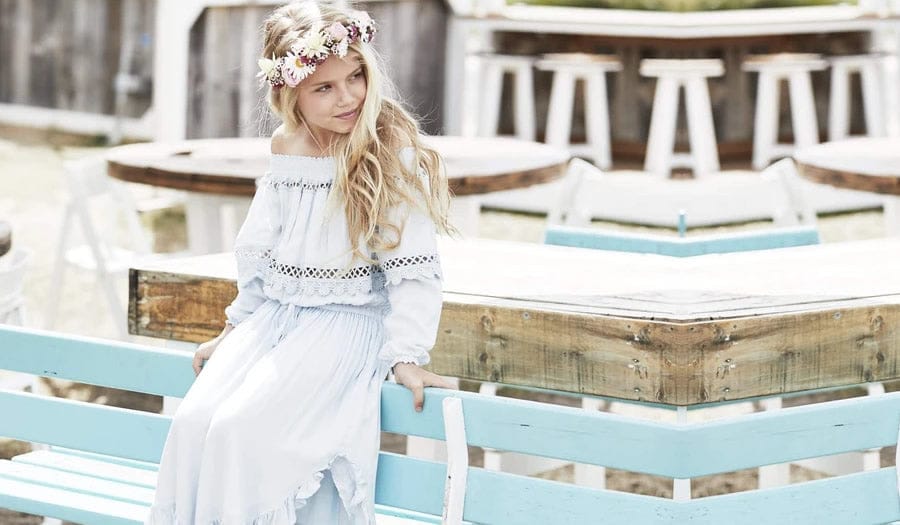 21 Bohemian Flower Girls Dresses Perfect for Summer Beach Wedding - Princessly 21 Bohemian Flower Girls Dresses Perfect for Summer Beach Wedding - Princessly