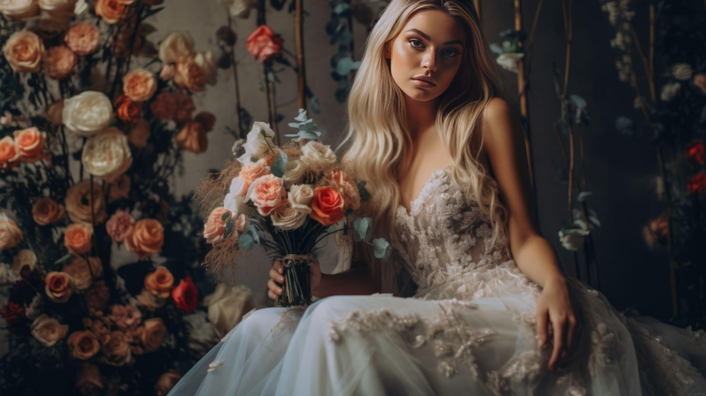 How Can You Style Natural Lashes to Complement a Romantic Wedding Dress for a Timeless Bridal Look