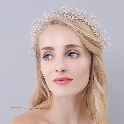 Crystal Beads Rhinestones Princess Headwear Wedding Hair