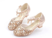 Gold / Silver / Pink Sequin Rhinestone Sandals Wedding