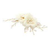 Handmade Chiffon Flowers Hairpin Suit Bridal Hair Wedding