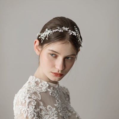 Handmade Rhinestones Alloy Bridal Hair Comb Wedding