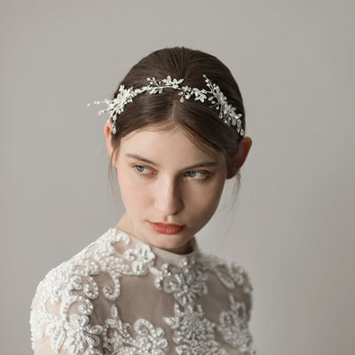 Handmade Rhinestones Alloy Bridal Hair Comb Wedding