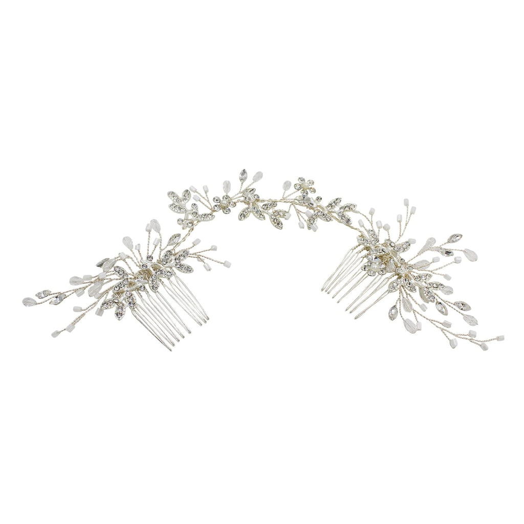 Handmade Rhinestones Alloy Bridal Hair Comb Wedding