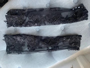 Mermaid Lace 3 in 1 Black Wedding Dress Cape Veil Removable