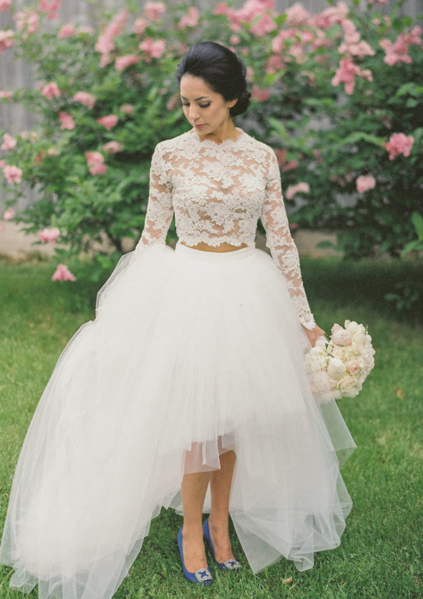 Two-Piece Long Sleeve Knee-Length Occasion Dress Blushing Pink