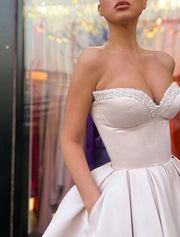 A-Line Prom Dresses Elegant Dress Wedding Guest Tea Length
