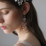 Rhinestone Bridal Earring Women Chic Wedding Earring Party