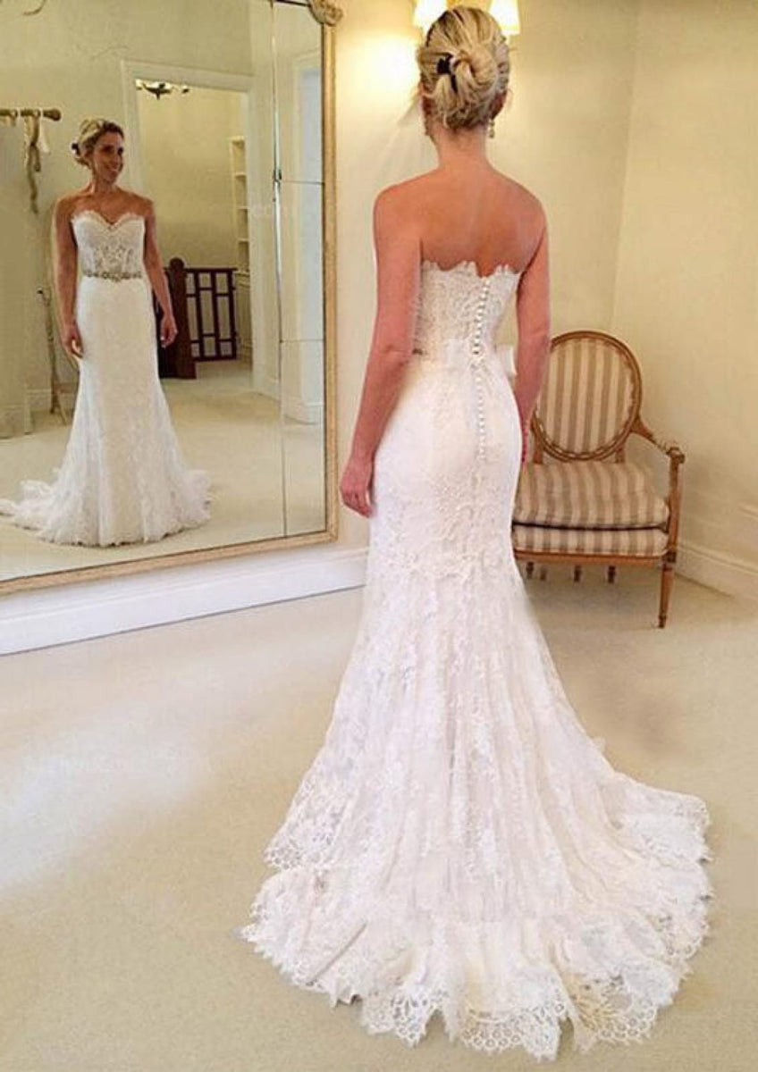 Sheath Pleated Beaded Straps Sleeveless Lace Up Short Wedding Dress
