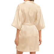 Women’s Satin Wedding Kimono Bride Robe.Sleepwear Bridesmaid