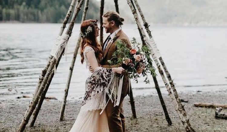 16 ideias legais de casamento independente perfeitas para casamentos de outono