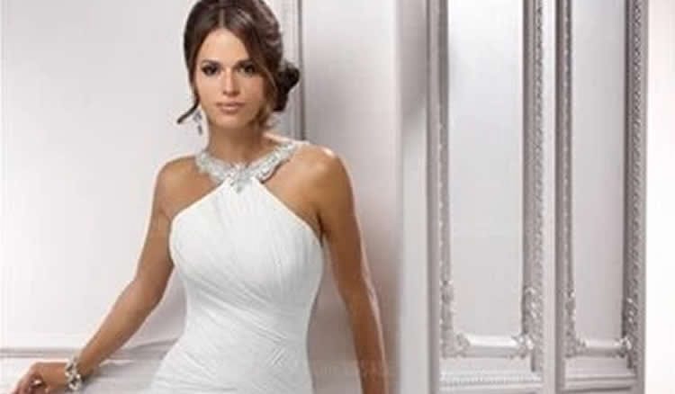 6 A-line bridal gowns for wedding -- suitable for each size