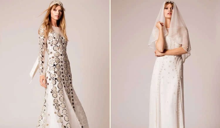 Los 6 vestidos de novia de manga larga más impresionantes