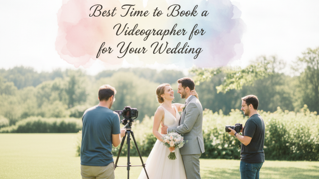 Best Time to Book a Videographer for your Wedding