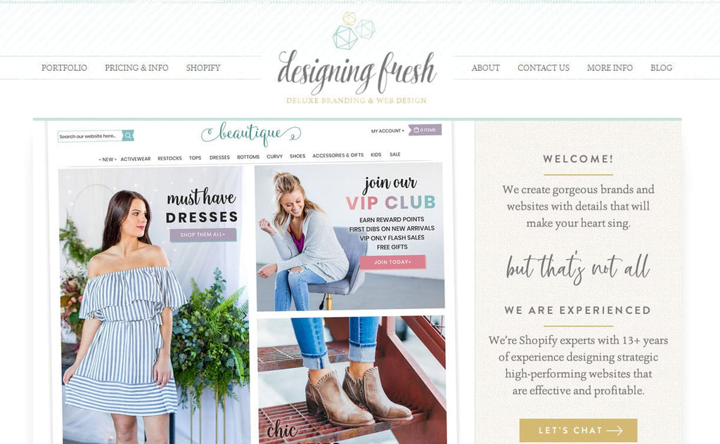 DesigningFresh.com レビュー: 米国のトップ ブティック Shopify デザイナー
