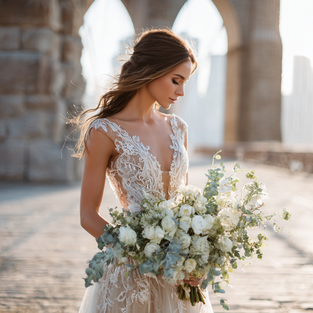 The Art of Coordinating Wedding Flowers Brooklyn Style: Creating Harmony Between Gown and Garden