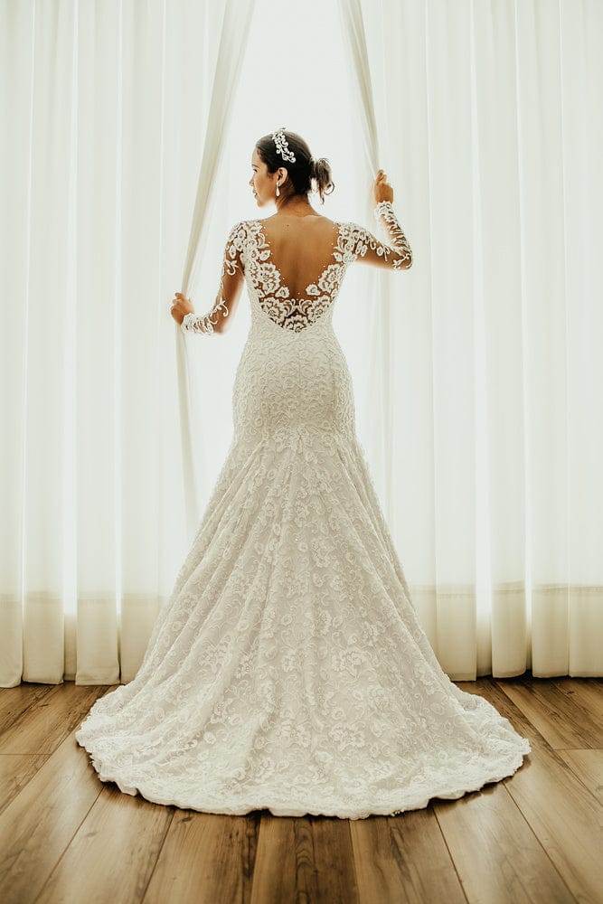 Потрясающие свадебные платья «русалка» до 300 долларов