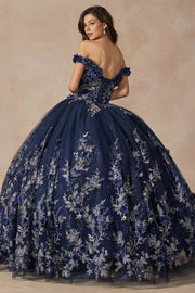 1447 Long Off Shoulder Quinceanera Dress