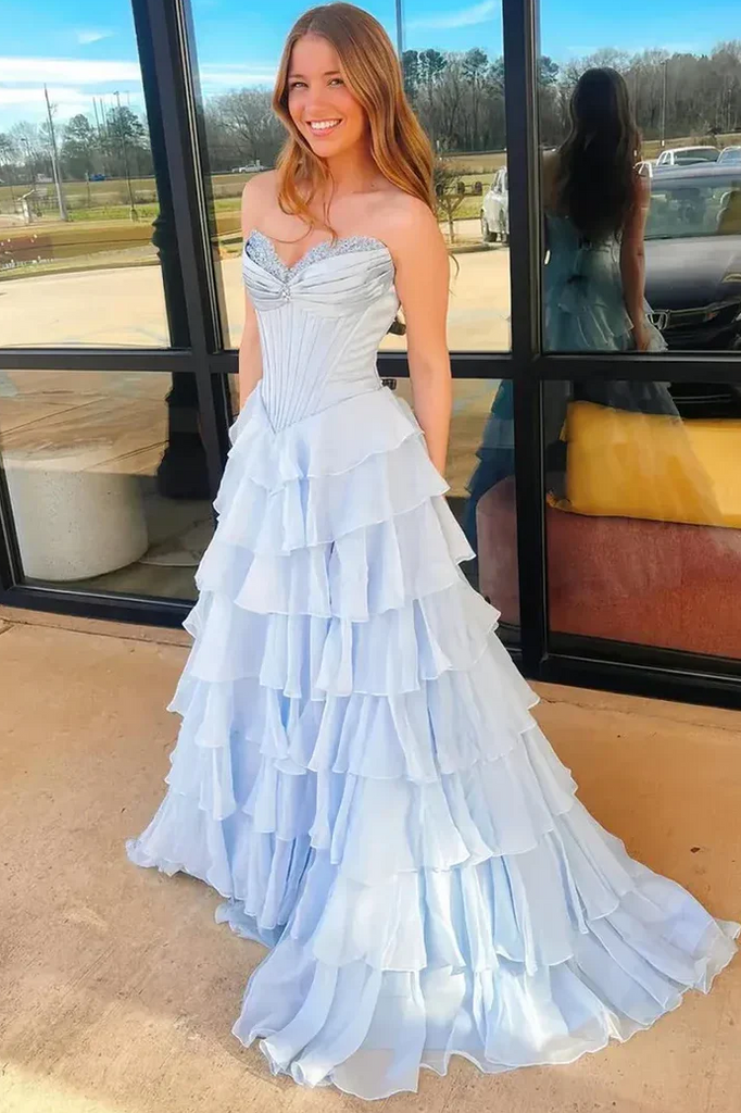 strapless empire waist chiffon wedding dress Exquisite See-Through Cold Shoulder Strapless Padded Enough Wedding Tu