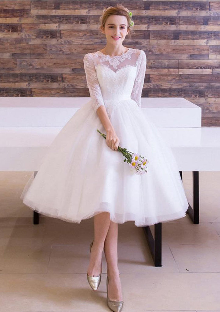 How To Style A Short Wedding Dress