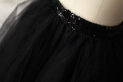 Black Tulle Petticoat Underskirt Crinoline TUTU Skirt