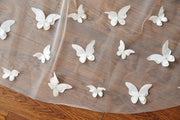 Butterfly 3M Long Cathedral Wedding Bridal Veil