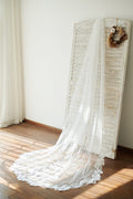 Cathedral Long Tulle Lace Appliques Wedding Veil Bridal Veil