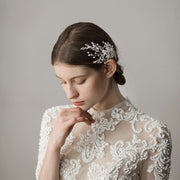 Handmade Artificial Pearls Bridal Hair Comb Wedding 