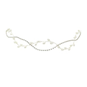 Handmade Chain Pearls Headband Wedding Bridal Hair 