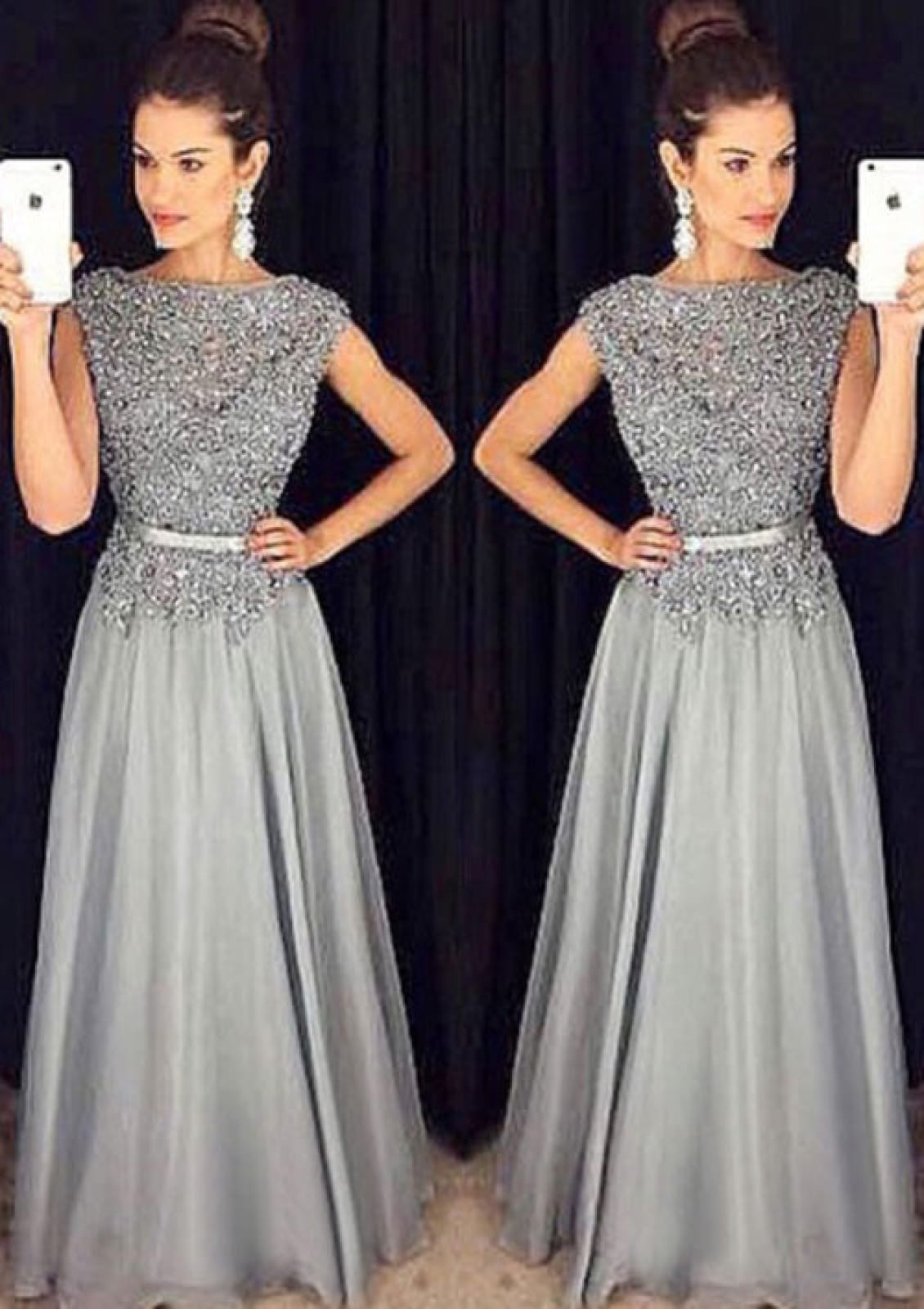Sage Gray Designer Heavy Embroidered Net Wedding Anarkali Gown | Vestidos  de fiesta baratos, Ropa de mujer, Vestidos de fiesta