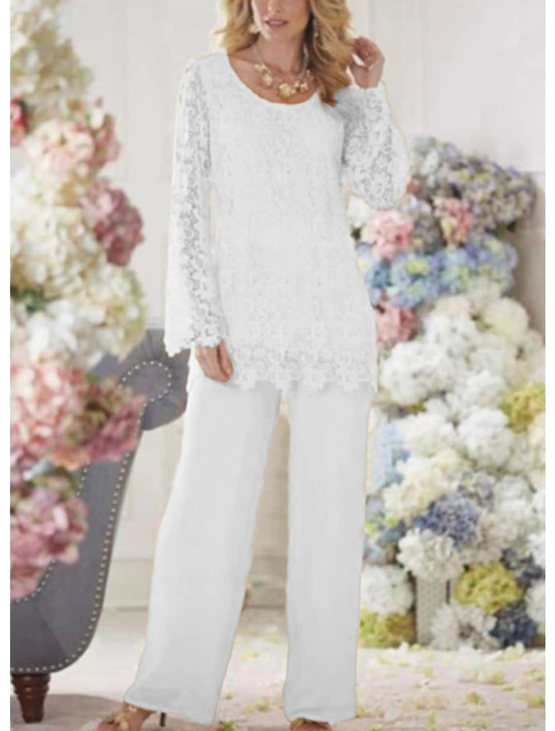 Lace pant suit from Houghton Bride, 2013