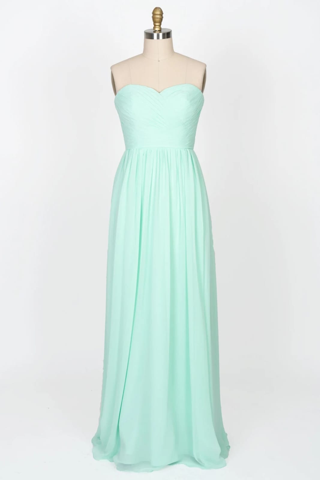 green emerald velvet dress Mint Green V-neck Backless Cap Sleeves Chiffon Bridesmaid Dresses, BD0562